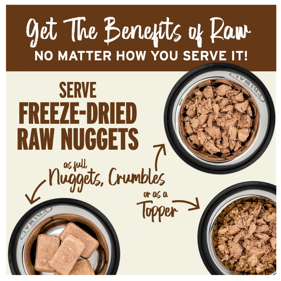 Primal Pet Freeze-Dried Nuggets Rabbit Recipe Raw Dog Food - Dog Food 2