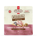 Primal Pet Freeze-Dried Nuggets Turkey & Sardine Recipe Raw Dog Food - 5.5 oz - Dog Food 1