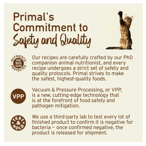 Primal Pet Freeze-Dried Raw Nuggets Rabbit Recipe Cat Food - Cat Food 8