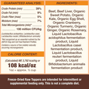 Primal Pet Freeze-Dried Raw Toppers Beef Recipe Cupboard Cuts for Dogs & Cats - Food Topper 5
