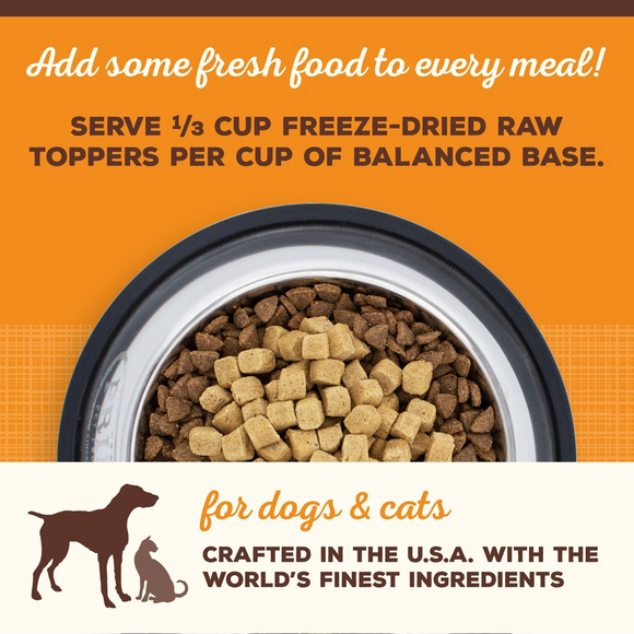 Primal Pet Freeze-Dried Raw Toppers Beef Recipe Cupboard Cuts for Dogs & Cats - Food Topper 4
