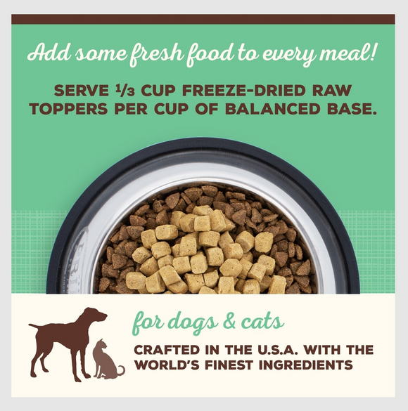 Primal Pet Freeze-Dried Raw Toppers Chicken Recipe Cupboard Cuts for Dogs & Cats - Food Topper 4