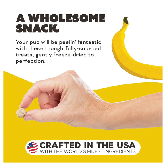 Primal Pet Peelin’ Fantastic! Freeze-Dried Raw Chicken & Banana Treats for Dogs 2-oz - Dog Treats 6