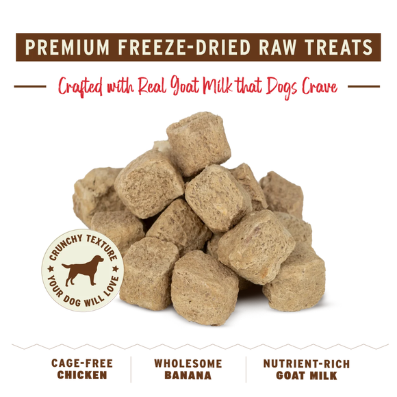 Primal Pet Peelin’ Fantastic! Freeze-Dried Raw Chicken & Banana Treats for Dogs 2-oz - Dog Treats 2
