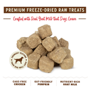 Primal Pet Pumpkin For My Pumpkin! Freeze-Dried Chicken & Pumpkin Raw Treats for Dogs 2-oz - Dog Treats 3