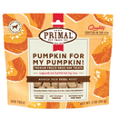 Primal Pet Pumpkin For My Pumpkin! Freeze-Dried Chicken & Pumpkin Raw Treats for Dogs 2-oz - Dog Treats 1