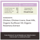 Primal Pet The GOAT Greatest of All Time Freeze-Dried Chicken & Goat Milk Cat Treats 2-oz - Dog Treats 4