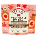 Primal Pet You Maple My Day! Freeze-Dried Pork & Maple Raw Treats for Dogs 2-oz - Dog Treats 1