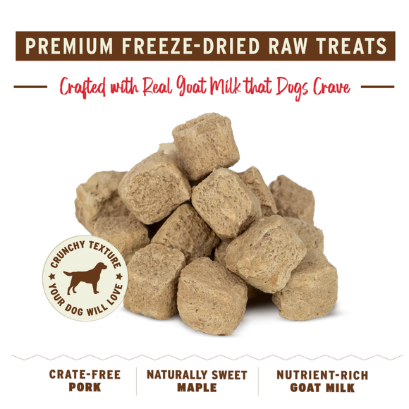 Primal Pet You Maple My Day! Freeze-Dried Pork & Maple Raw Treats for Dogs 2-oz - Dog Treats 3