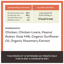 Primal Pet You’re My Butter Half! Freeze-Dried Chicken & Peanut Butter Raw Treats for Dogs 2-oz - Dog Treats 5