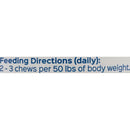 Feeding directions for probios dog chews