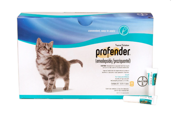Profender 2.2-5.5 lb Topical Solution for Cats (Turquoise)