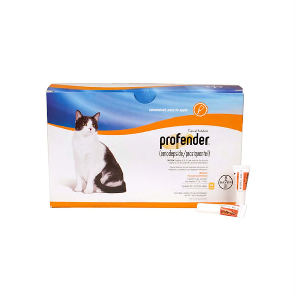 Profender Topical Solution for Cats - 5.6-11 lbs (Orange) / 1 Dose - Cat Medicine 3