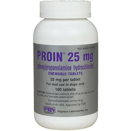 Proin Chewable Tablets for Dogs, 25mg - 180 Tablets