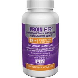 Proin ER Chewable Tablets for Dogs, 18mg - 30 Tablets