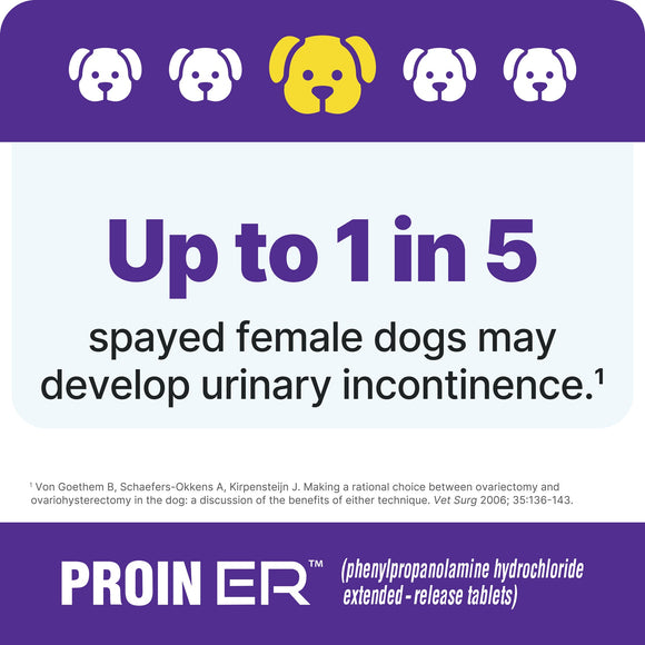 Proin ER Chewable Tablets for Dogs 18mg - Pet Medicine 4