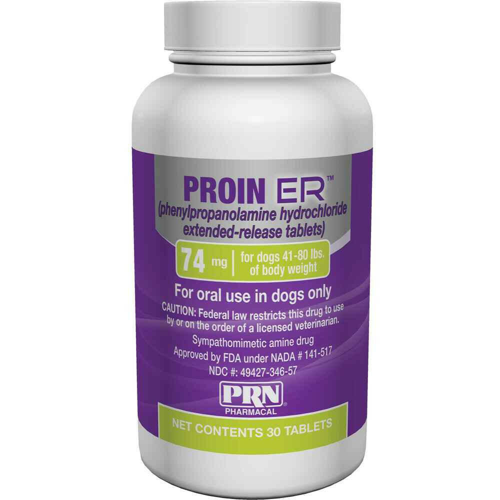 Proin ER Chewable Tablets for Dogs 74 mg