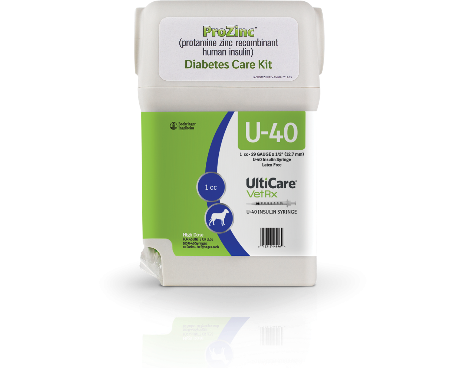 ProZinc Diabetes Care Kit U-40 (1cc 29g x 0.5") 100 count