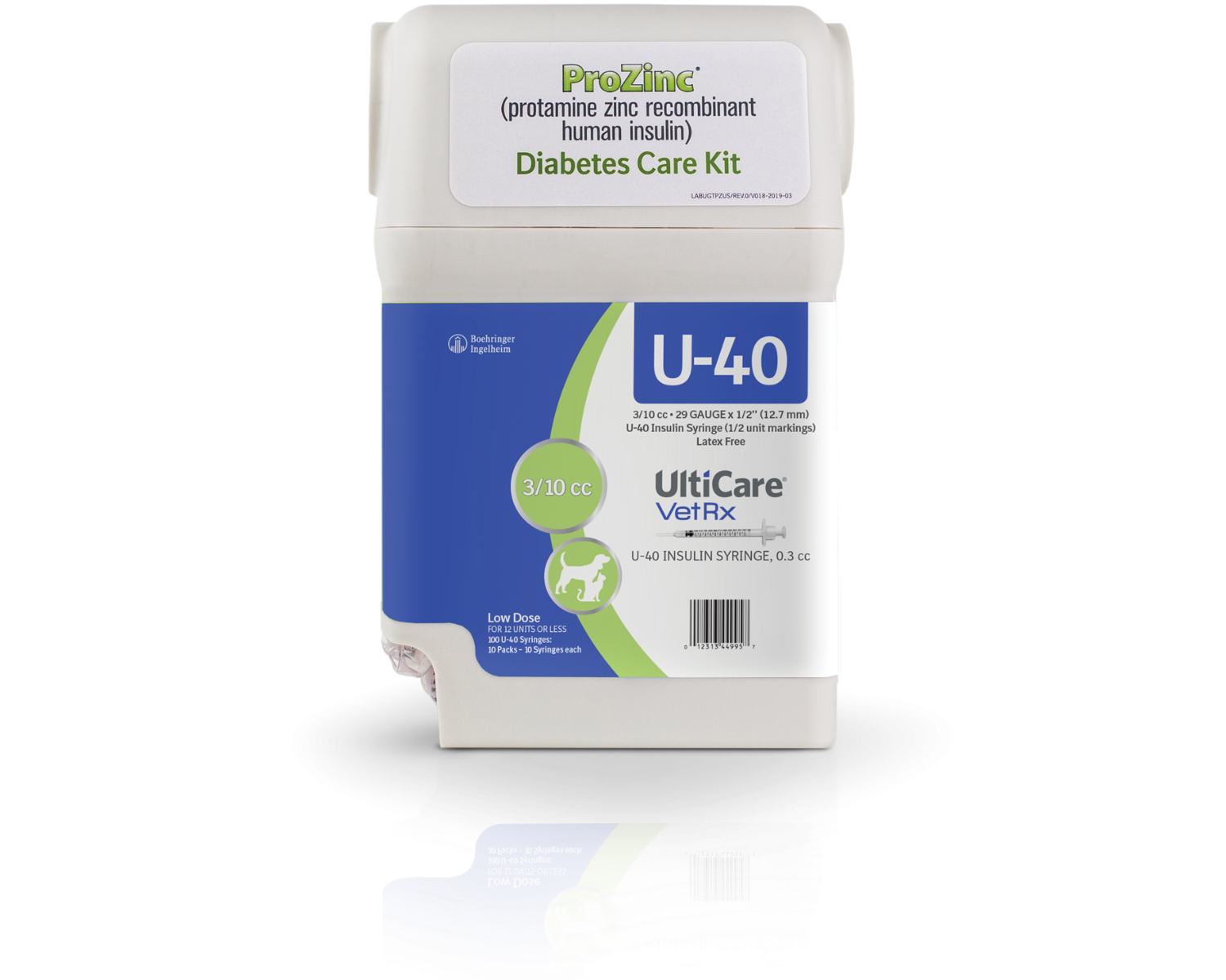 ProZinc Low Dose Diabetes Care Kit U-40 (0.33cc 29g x 0.5") 100 count