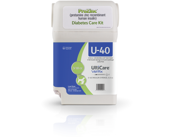 ProZinc Low Dose Diabetes Care Kit U-40 (0.33cc 29g x 0.5") 100 count
