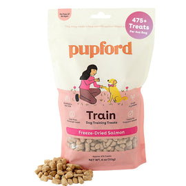 Pupford Train Freeze-Dried Salmon Training Treats for Dogs (4 oz) - Training Dog Treats 1
