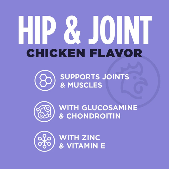 Pure Vita Hip & Joint Chicken Flavor Dog Treats (6 oz) - Dog Treats 4
