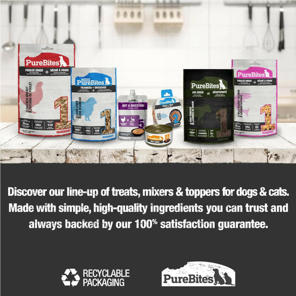PureBites 100% Pure Duck Pate Treats For Cat (2.5 oz)
