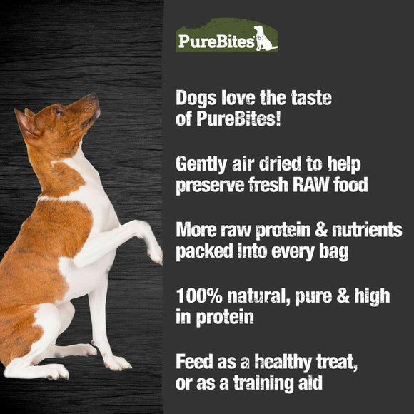 PureBites Beef Jerky Mid Size Treats For Dog (7.5 oz)