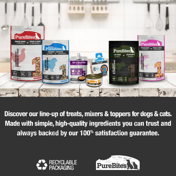 PureBites Air Dried Pure Wild Tuna Sprinkles Food Topper for Dogs (3.5 oz) - Dog Food Toppers 6