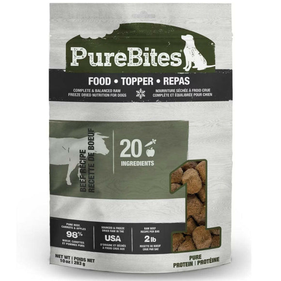 PureBites Beef Freeze-Dried Food Topper for Dogs - 10 oz - Food Topper 7