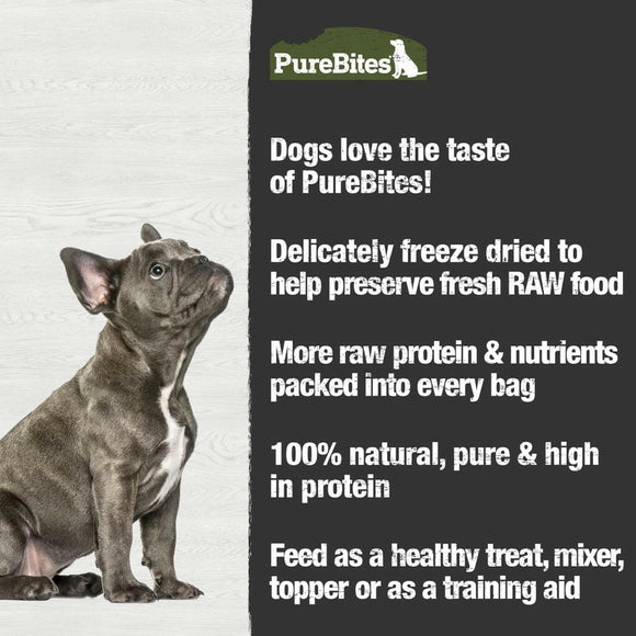 PureBites Beef & Liver Freeze Dried Treats For Dogs (2 oz)