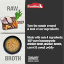 PureBites Broths Chicken & Vegetables Food Topping For Dog (2 oz)