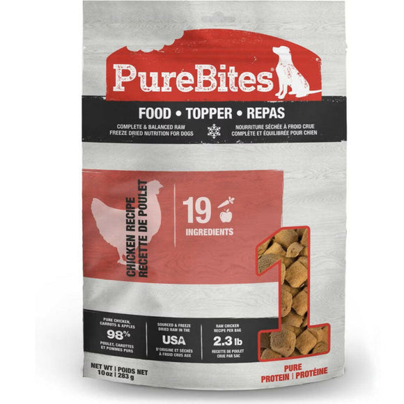 PureBites Chicken Freeze-Dried Food Topper For Dogs - 10 oz - Food Topper 7