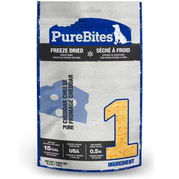 PureBites Cheddar Cheese Freeze Dried Treats For Dog (4.2 oz)