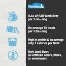 PureBites Lamb Liver Entry Size Treats For Dog (1.58 oz)