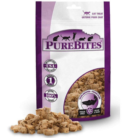 PureBites Ocean Whitefish Freeze Dried Treats For Cats (.70 oz)