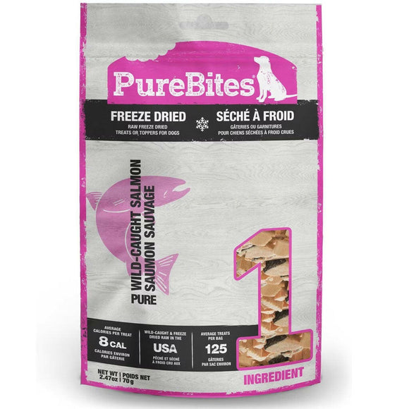 PureBites Freeze-Dried Salmon Treats for Dogs - 2.47 oz - Treats 7