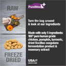 PureBites Plus Freeze Dried Gut & Digestion Treats For Dog (3 oz)