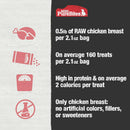 PureBites Mini Trainers RAW Freeze Dried Chicken Breast Treats For Dog (2.1 oz)