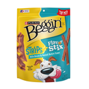 Purina Beggin’ Fun Size Strips & Flavor Stix Bacon & Peanut Butter Flavor Dog Treats - 6 oz - Dog Treats 1
