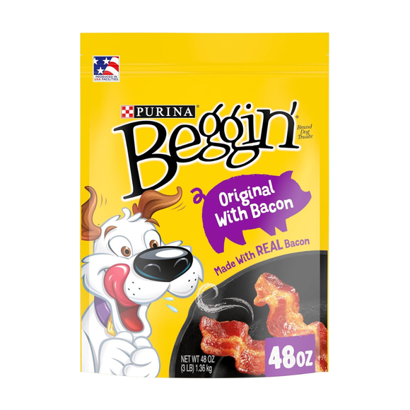 Purina Beggin’ Strips Bacon Flavor Dog Treats - 48 oz - Dog Treats 10