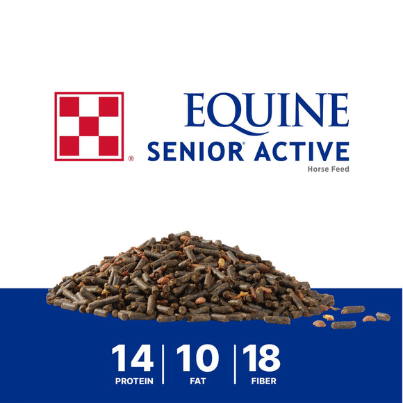Purina Equine Senior Active Horse Feed 50-lb - Horse Feed & Treats 3