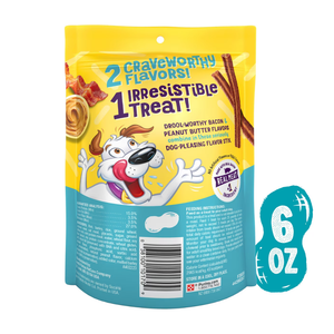Purina Flavor Stix Bacon & Peanut Butter Dog Treats (6 oz) - Dog Treats 2