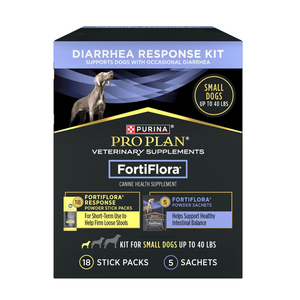 Purina FortiFlora Diarrhea Response Kit for Dogs - Small Dogs up to 40 lbs - Anti-Diarrheal Supplement 1