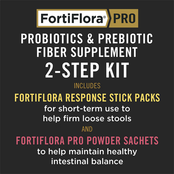 Purina FortiFlora PRO Diarrhea Response Kit for Cats - Anti-Diarrheal Supplement 3