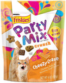 Purina Friskies Party Mix Cheezy Craze Crunch Flavor Crunchy Cat Treats - Cat Treats 11