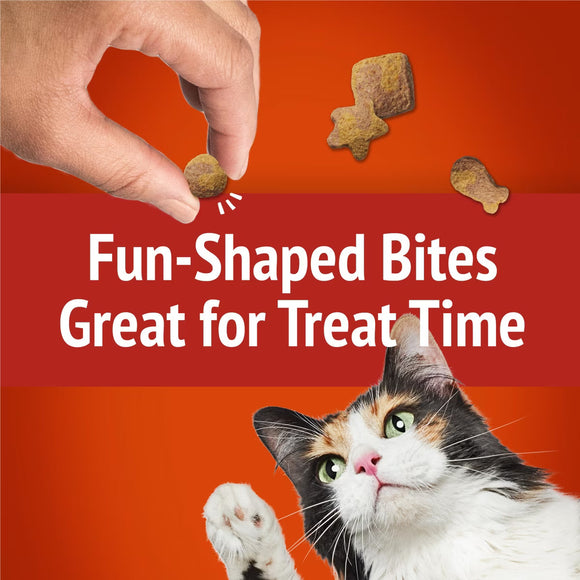 Purina Friskies Party Mix Gravy-licious Chicken & Gravy Flavors Crunchy Cat Treats - Cat Treats 8