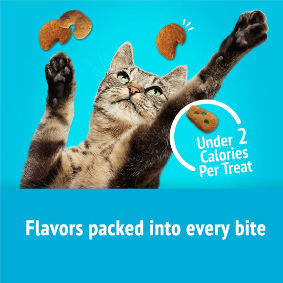 Purina Friskies Party Mix Lobster & Mac ’N’ Cheese Flavors Crunchy Cat Treats 6-oz - Cat Treats 7
