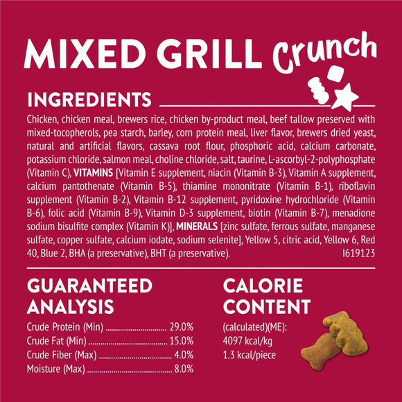 Purina Friskies Party Mix Mixed Grill Crunch Flavor Crunchy Cat Treats - Cat Treats 6
