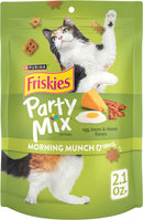 Purina Friskies Party Mix Morning Munch Crunch Flavor Crunchy Cat Treats - Cat Treats 1
